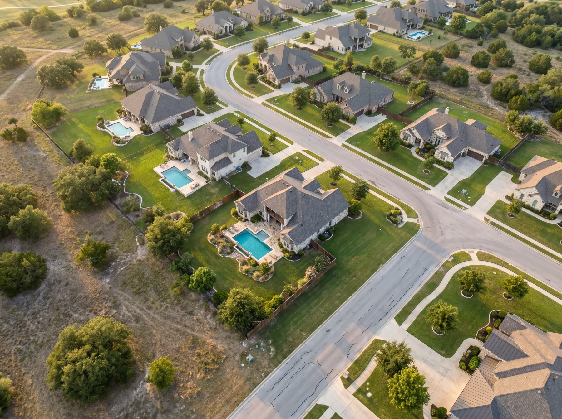 Leander-inspired neighborhood · AI-generated